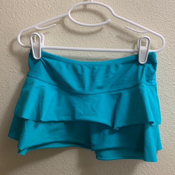 Xhilaration Swim Skirt Swim Cover Up-Ruffles-Girl’s Size 7/8-Nylon and Spandex - Picture 1 of 4